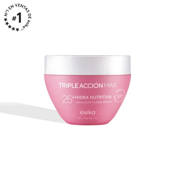 Crema facial Hidra Nutritiva Triple Acción Max 25+ 120 gr