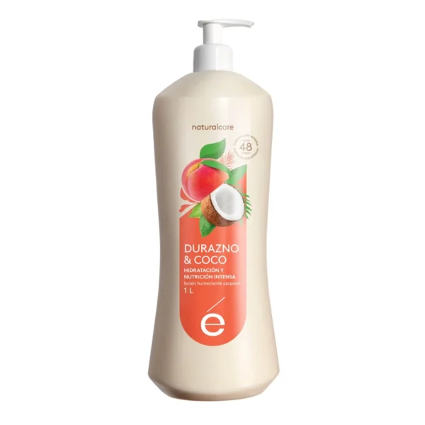 Crema Humectante Corporal Durazno & Coco Natural Care 1L